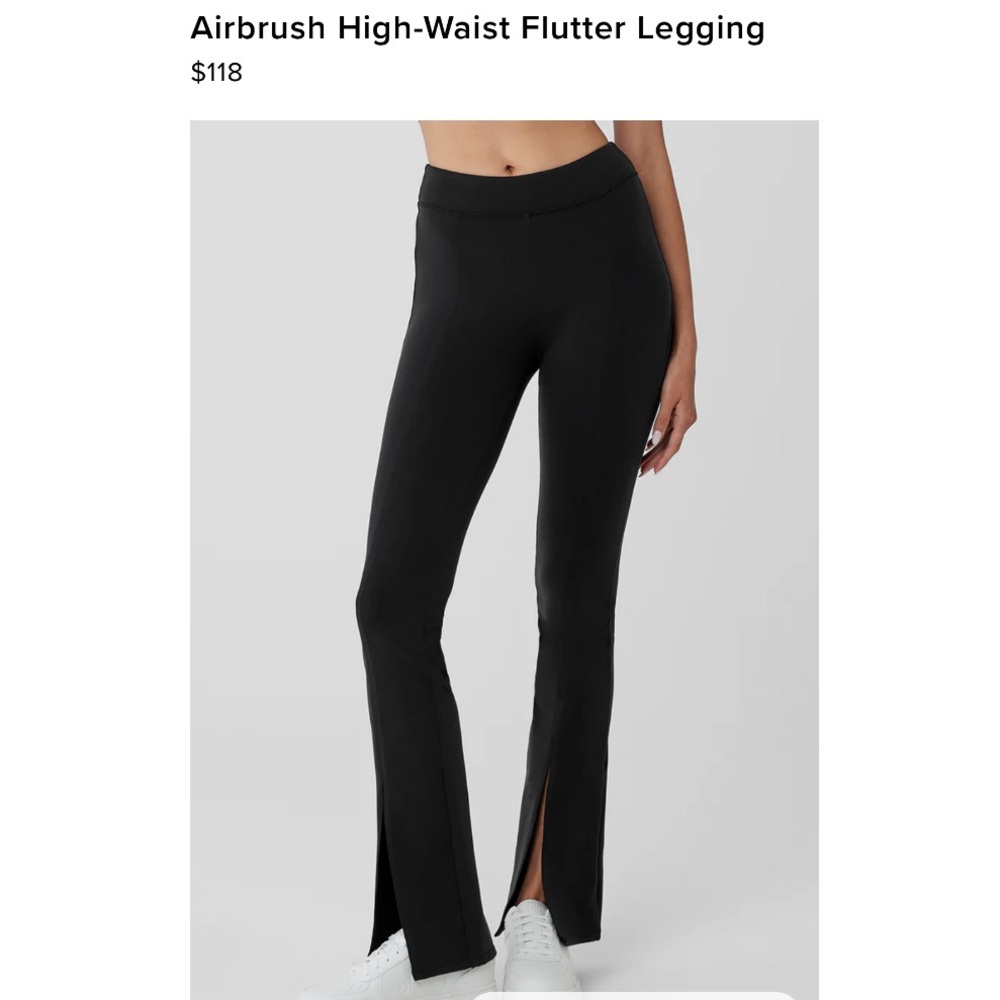 Alo Airbrush High-Waist Flutter Legging